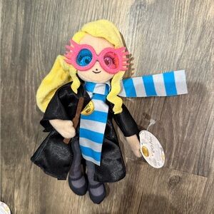 Harry Potter 8-Inch Spell Casting Wizards Luna Lovegood Small Plush with Sound
